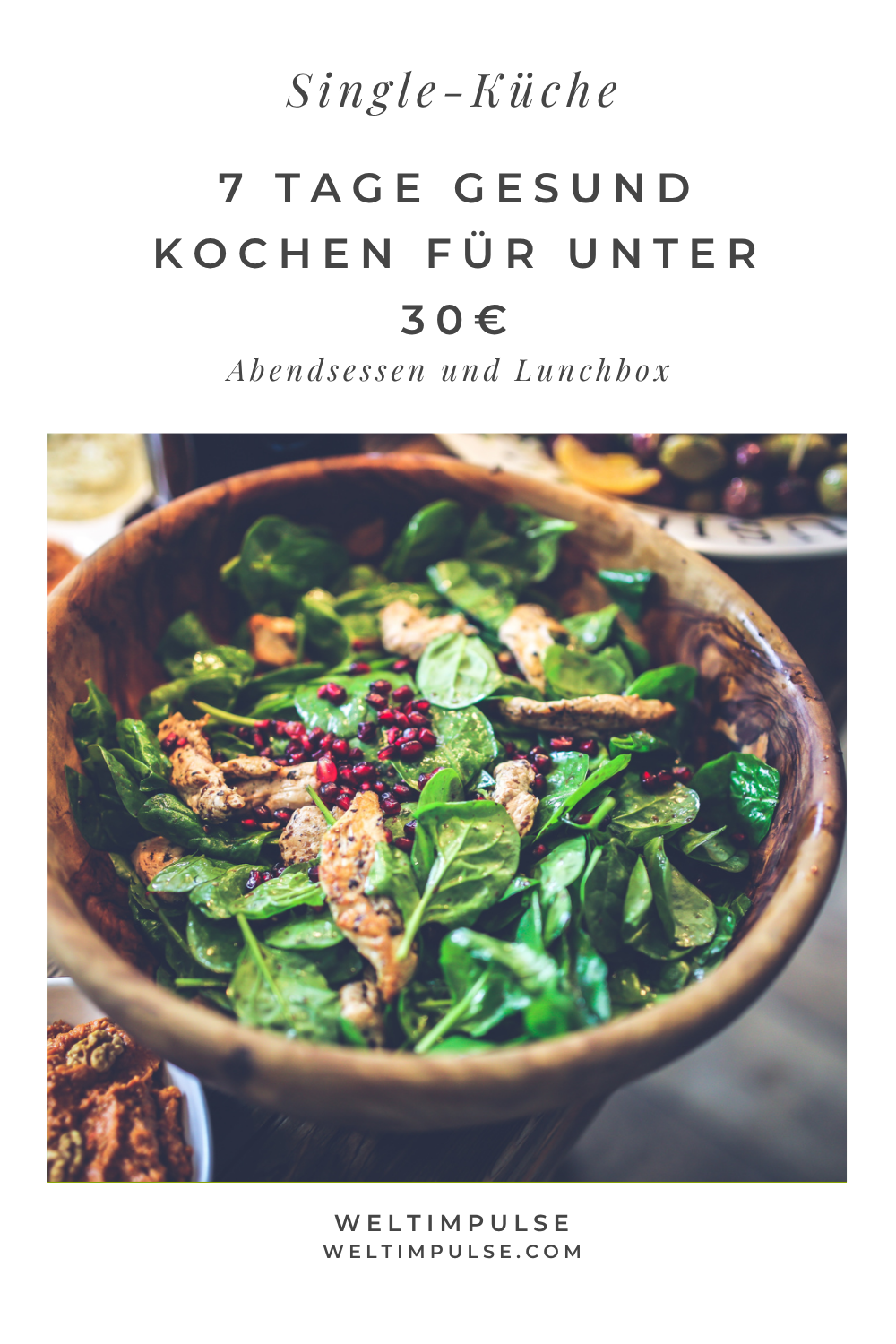7 Tage gesund kochen für unter 30€ 7 tage gesund kochen für unter 30€